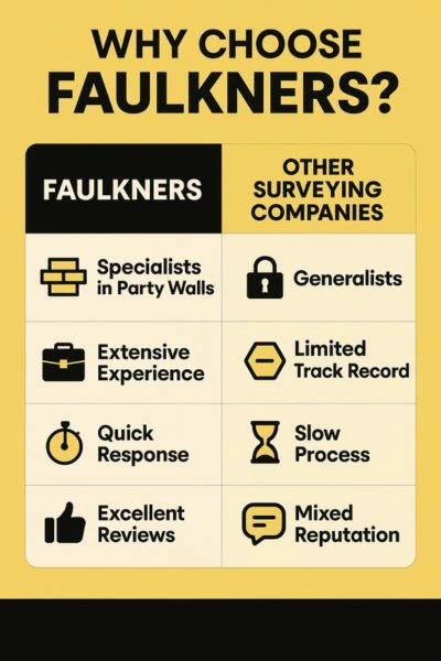 Can I Alter The Party Wall Surveyor? - A Crucial Guide From Faulkner Surveyors 4 Party Wall Mediation {bane} Faulkner Surveyors Stratford-upon-Avon Best Surveyor Near me Stratford-upon-Avon