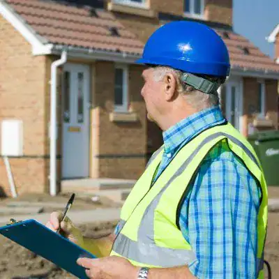 What is the minimum distance between 2 houses? 3 image of surveyor at Faulkner Party wall surveyors Stratford-upon-Avon : Minimum Distance between two houses Stratford-upon-Avon