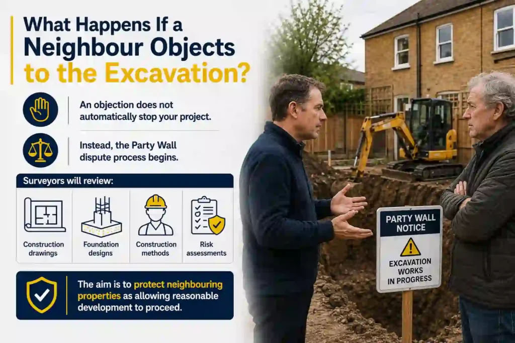 The Complete Guide to Section 6 Excavation Notices 3 What Happens If a Neighbour Objects to the Excavation Stratford-upon-Avon